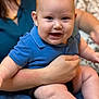 Philip joined the competition — help win amazing prizes! adult, arm, baby, blue_shirt, child, closeup, cute, face, happy, holding, human, indoor, infant, jeans, love, person, portrait, seated, skin, smiling