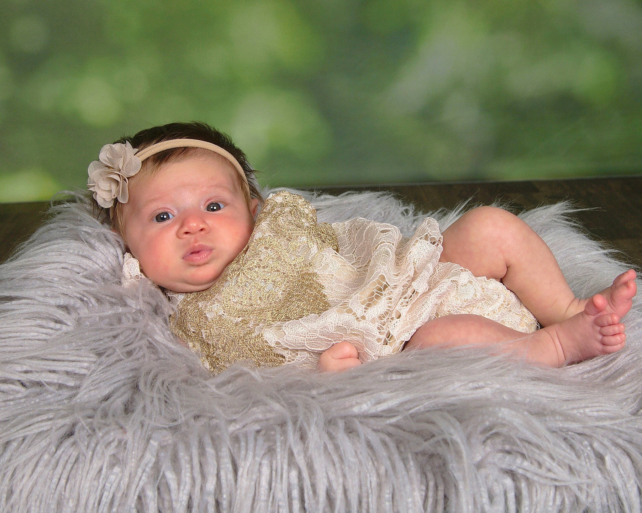 Caterina is registered to the contest to win money with this photo: baby, child, child_model, dress, fur, hair_accessory, headgear, person, photograph, photography, portrait_photography, skin, smile, toddler