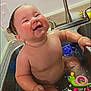 architecture, baby, babylaughing, bathing, bathtub, building, crying, face, happy, head, hospital, laughing, person, photography, portrait, sad, smile, tub