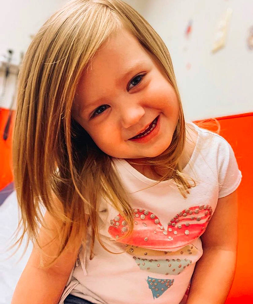 Landry is registered to the contest to win money with this photo: beauty, blond, brown_hair, child, child_model, face, facial_expression, fun, hair, hairstyle, happy, joy, laugh, long_hair, mouth, person, skin, smile, t_shirt, toddler