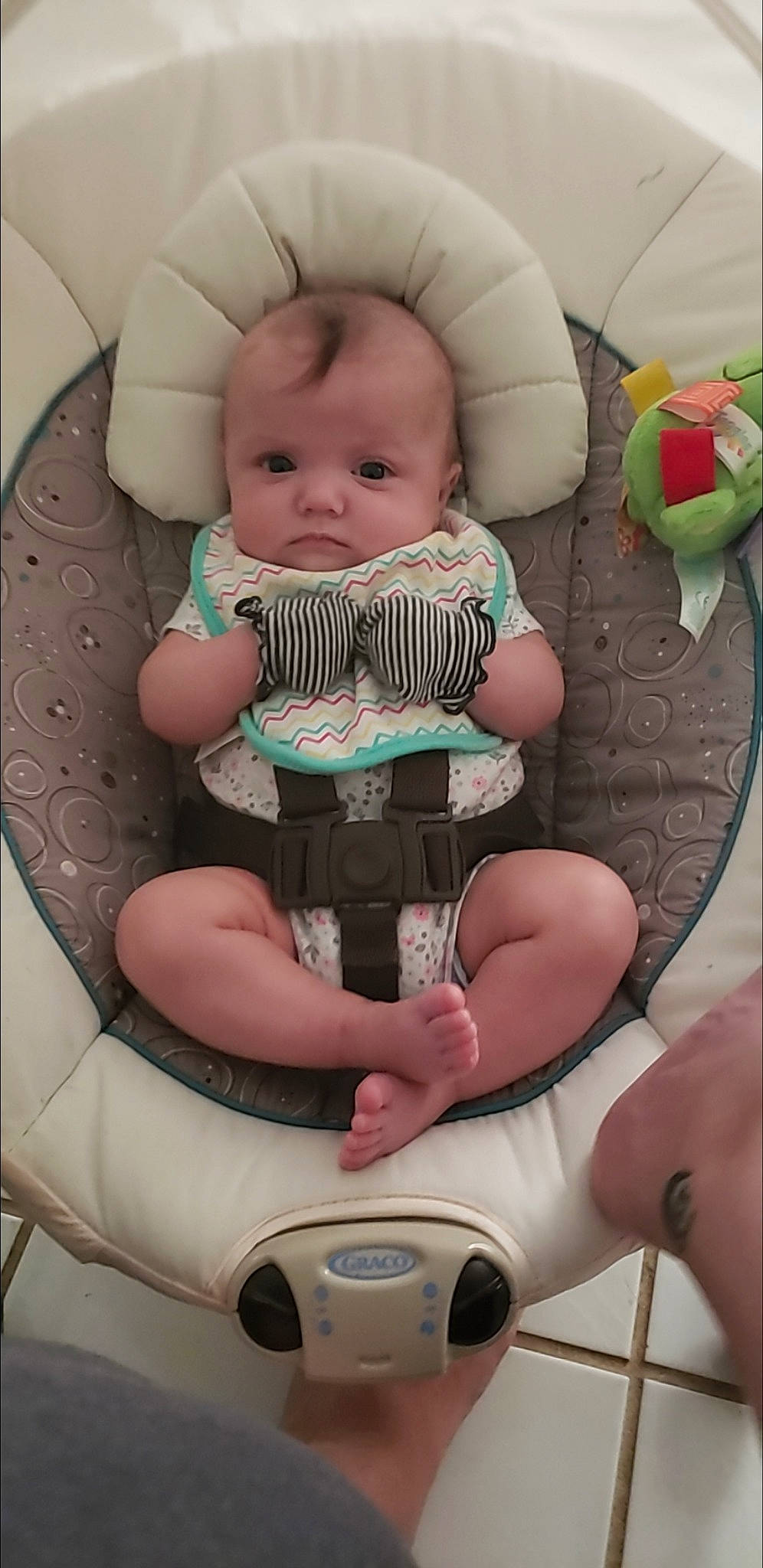 Kennady joined the competition — help win amazing prizes! baby, baby_in_car_seat, baby_products, car_seat, child, comfort, person, product, toddler