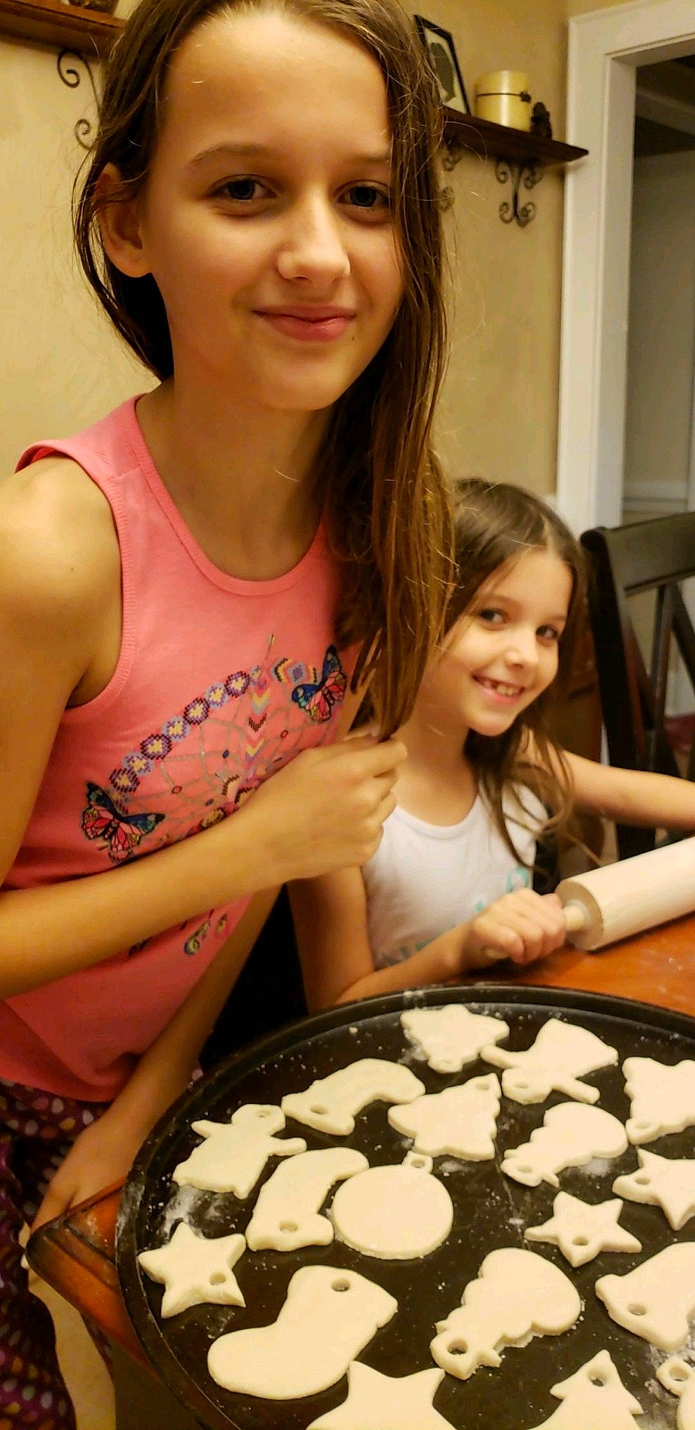 Sadie joined the competition — help win amazing prizes! baked_goods, baking, child, cuisine, daughter, food, joy, mother, person, play, toddler