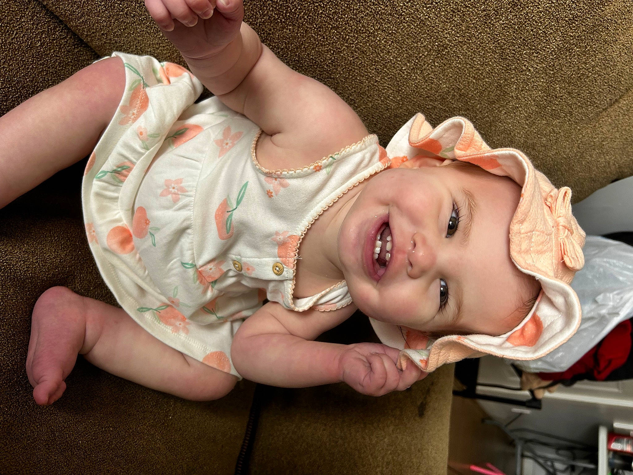 Blareabella joined the competition — help win amazing prizes! baby, cheek, dress, eye, eyelash, finger, flash_photography, gesture, hand, happy, headwear, human_body, leg, lip, mouth, neck, nose, person, pink, skin