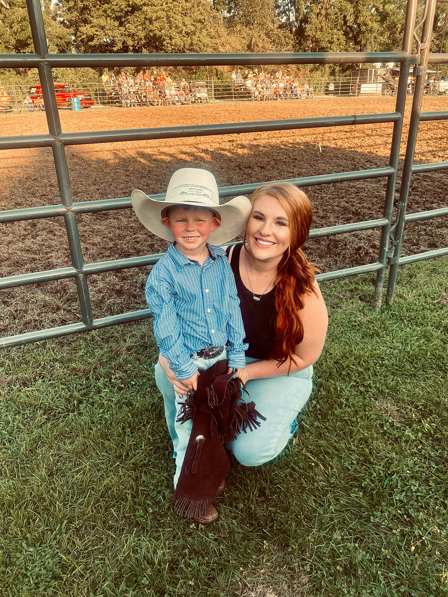 Jackson James joined the competition — help win amazing prizes! cowboy_hat, field, flash_photography, fun, grass, grassland, happy, hat, headwear, jeans, joy, landscape, leaf, leisure, people_in_nature, person, recreation, rural_area, smile, soil