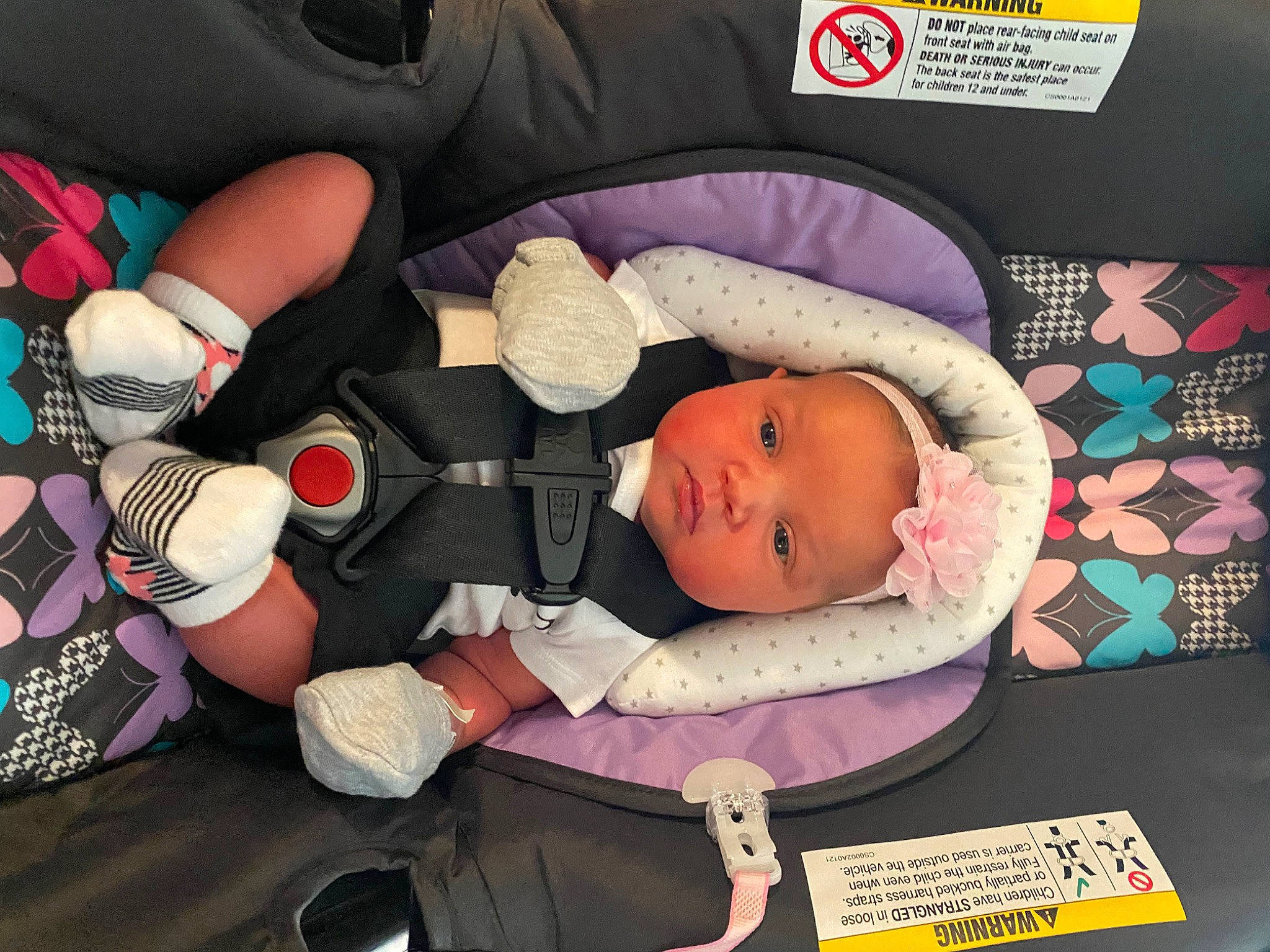 Kyleigh joined the competition — help win amazing prizes! baby, baby_carriage, baby_in_car_seat, baby_products, baby_safety, baby_sleeping, baby_toddler_clothing, bedtime, car_seat, carmine, child, comfort, headwear, infant_bed, linens, nap, person, room, sleep, textile