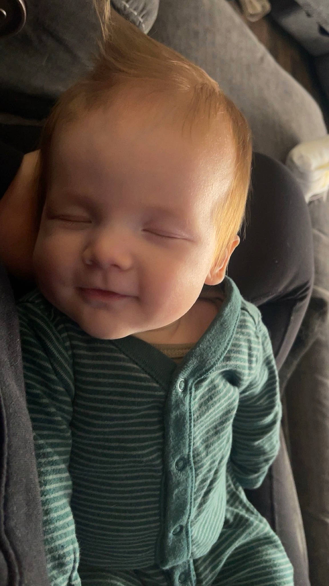 Sutton joined the competition — help win amazing prizes! baby, baby_toddler_clothing, cheek, child, comfort, cool, ear, eye, eyebrow, eyelash, happy, iris, lip, mouth, nose, person, skin, sleeve, smile, toddler