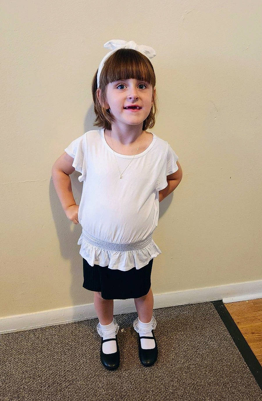 Kinslee Rae joined the competition — help win amazing prizes! baby_toddler_clothing, electric_blue, face, flash_photography, gesture, hair, happy, human_leg, joy, knee, leg, neck, outerwear, person, shorts, shoulder, sleeve, smile, sportswear, t_shirt