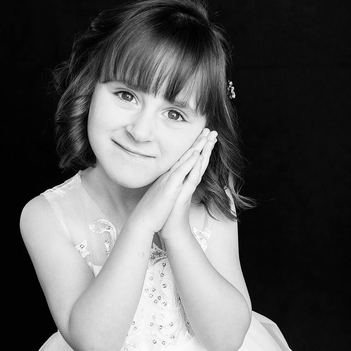 Kinslee joined the competition — help win amazing prizes! arm, black_and_white, black_hair, cool, elbow, eye, eyebrow, eyelash, face, flash_photography, gesture, hair, happy, iris, joy, lip, neck, person, shoulder, skin