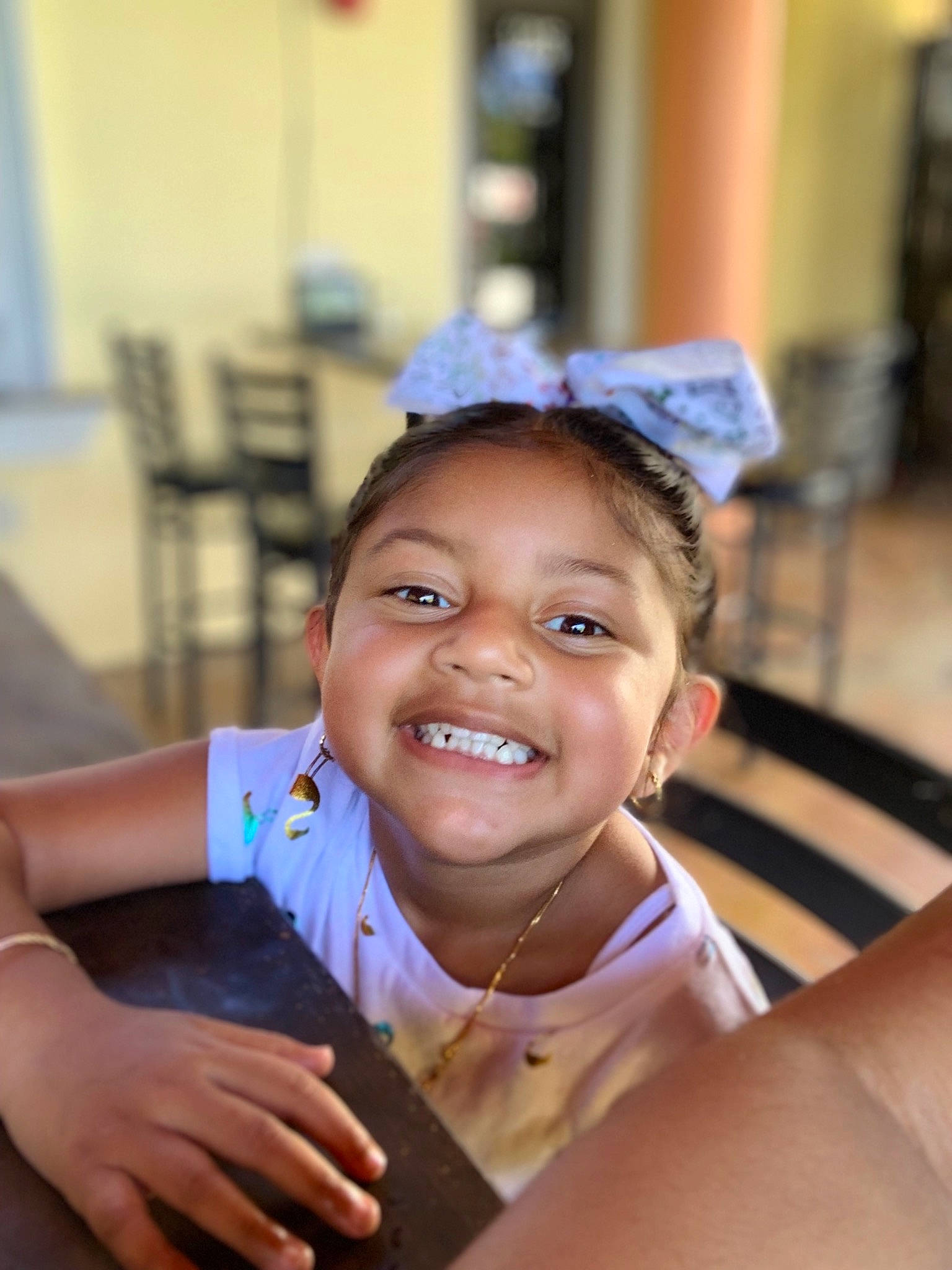 Clarissa joined the competition — help win amazing prizes! child, face, facial_expression, fun, happy, joy, laugh, leisure, person, skin, smile, toddler, vacation