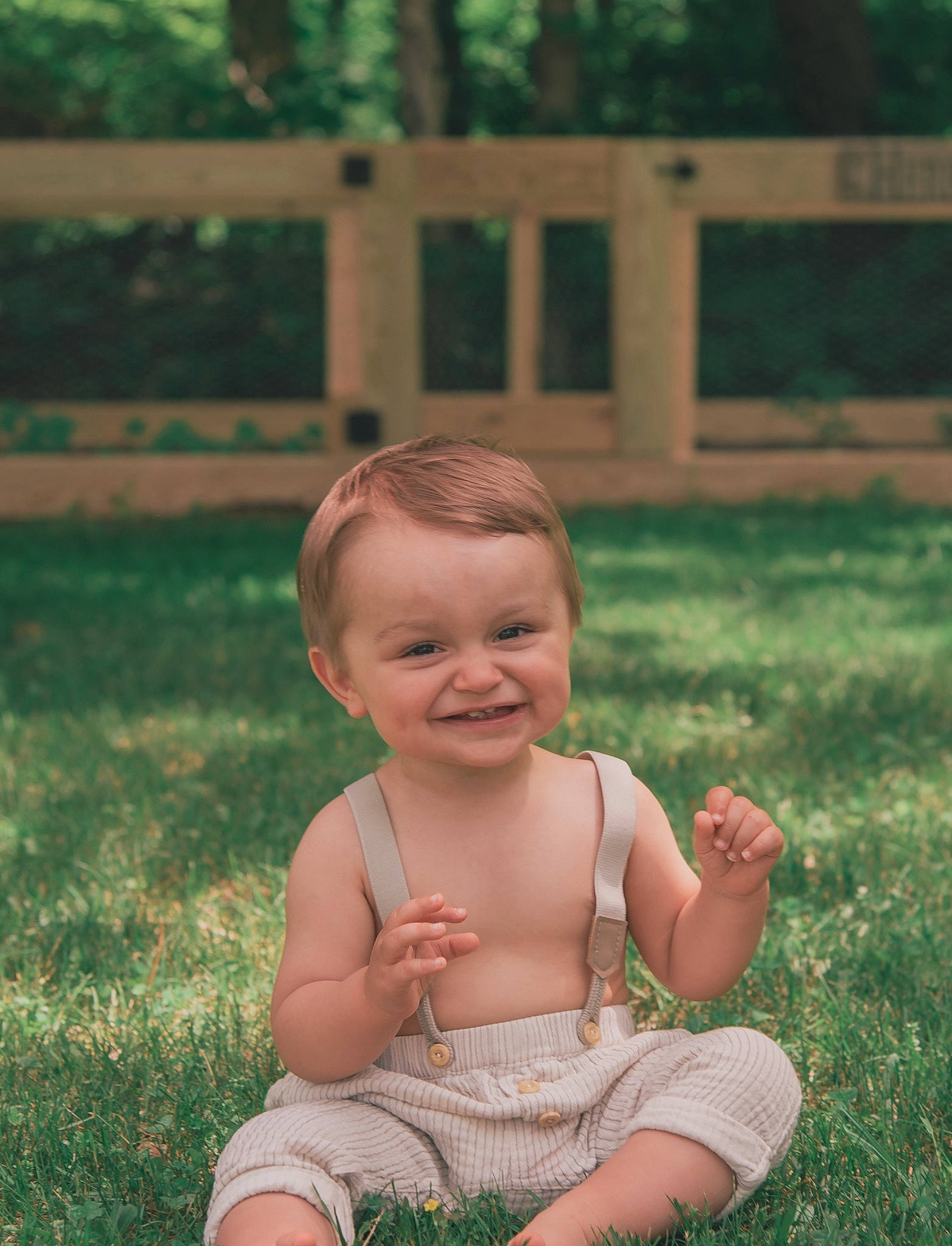 Canaan joined the competition — help win amazing prizes! baby, child, eye, face, fun, grass, green, happy, head, joy, lawn, people, person, photograph, photography, plant, sitting, skin, smile, summer