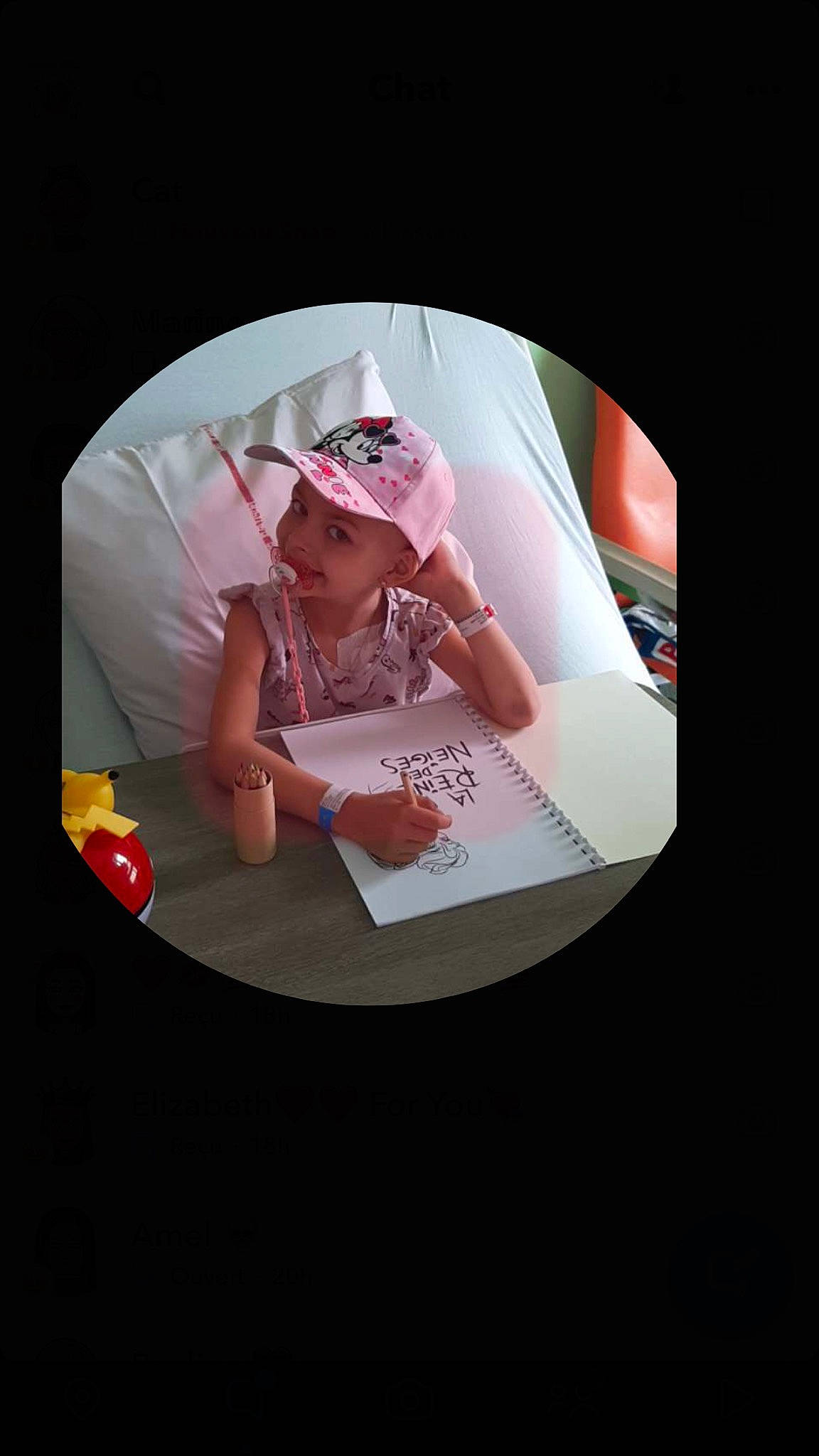 Mëlyna a rejoint le concours — aidez-le/la à gagner de superbes lots ! cameras_optics, cap, carmine, circle, elbow, eyewear, fashion_accessory, fedora, flash_photography, font, hat, headwear, lens, magenta, person, shorts, sleeve, sun_hat, t_shirt