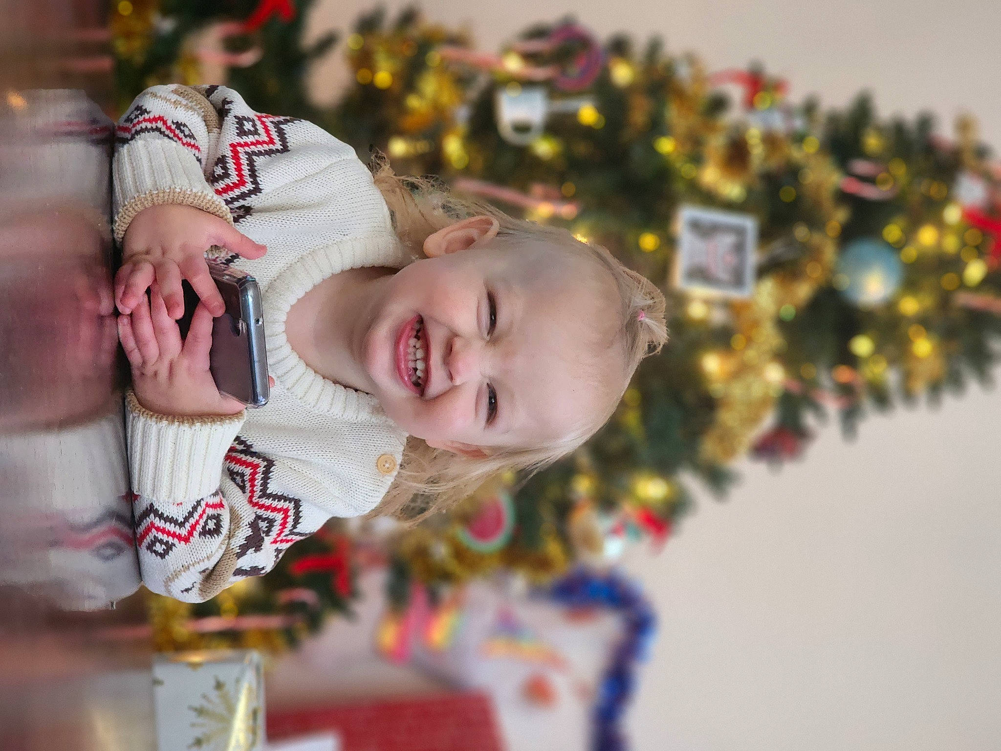 Emilia joined the competition — help win amazing prizes! baby, child, event, eye, fun, grass, happy, headgear, holiday, joy, laugh, leisure, ornament, people_in_nature, person, recreation, smile, toddler, tradition, tree