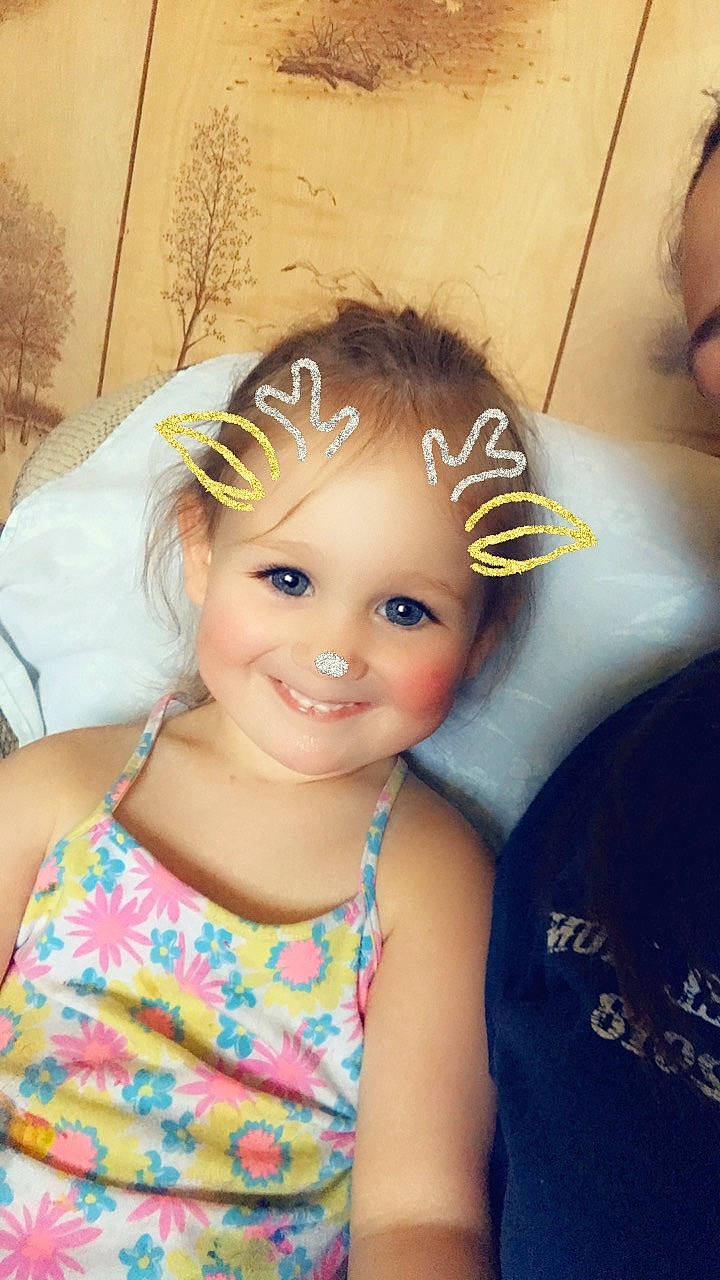 Paizlee is registered to the contest to win money with this photo: brown_hair, cheek, child, child_model, ear, eyebrow, face, fashion_accessory, forehead, hair, hair_accessory, hairstyle, head, headband, headgear, headpiece, headwear, iris, joy, person