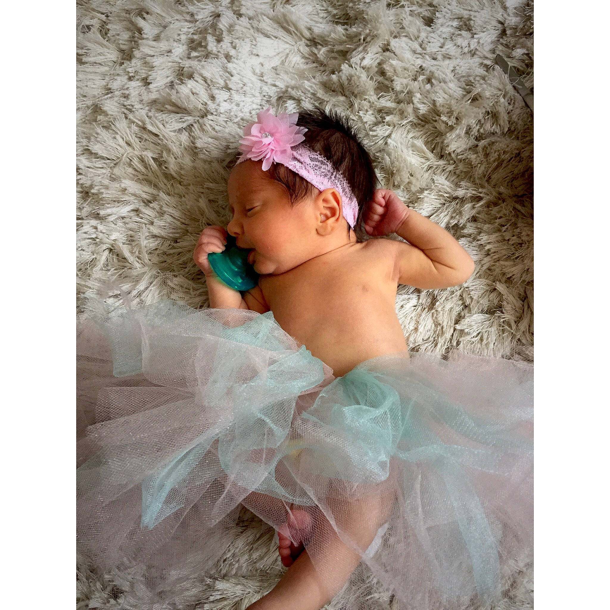 Skylar is registered to the contest to win money with this photo: baby, baby_bloomers, baby_toddler_clothing, ballet_tutu, child, clothing, costume, costume_accessory, dress, fashion_accessory, hair_accessory, headband, headgear, headpiece, person, photography, pink, toddler, turquoise