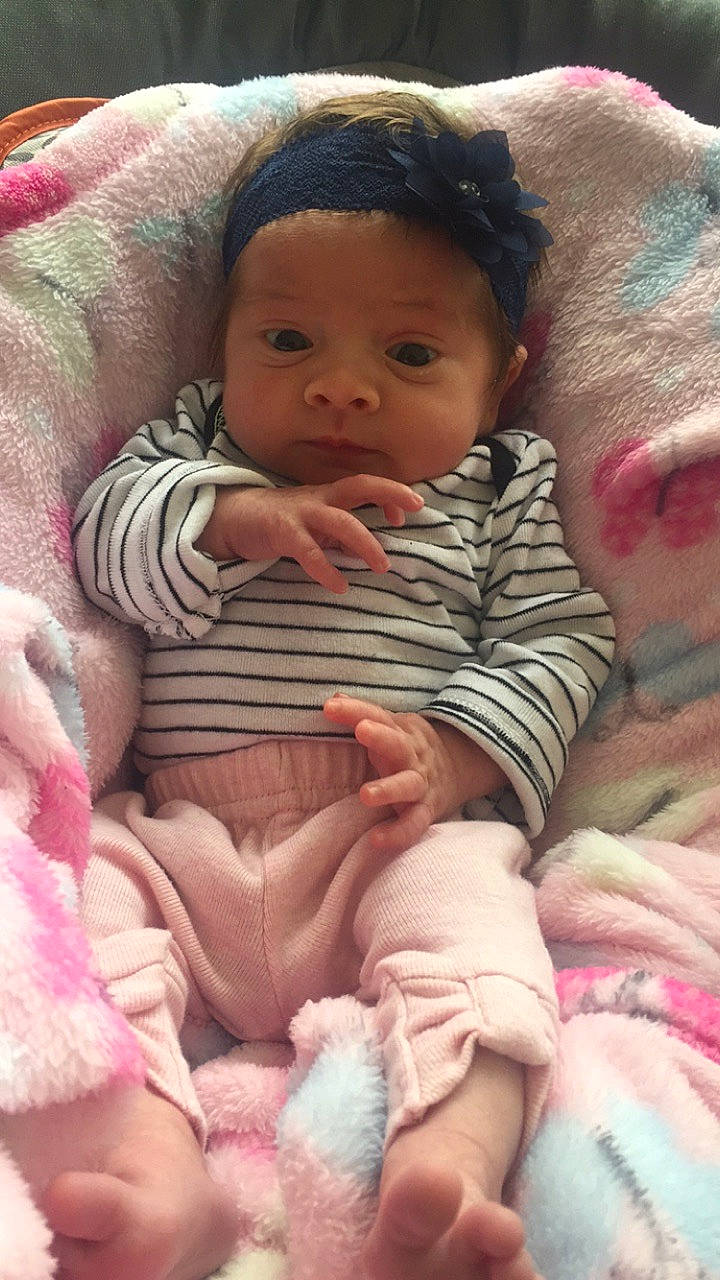 Skylar joined the competition — help win amazing prizes! baby, bedtime, birth, cheek, child, eye, finger, hand, mouth, nose, person, pink, skin, thumb, toddler