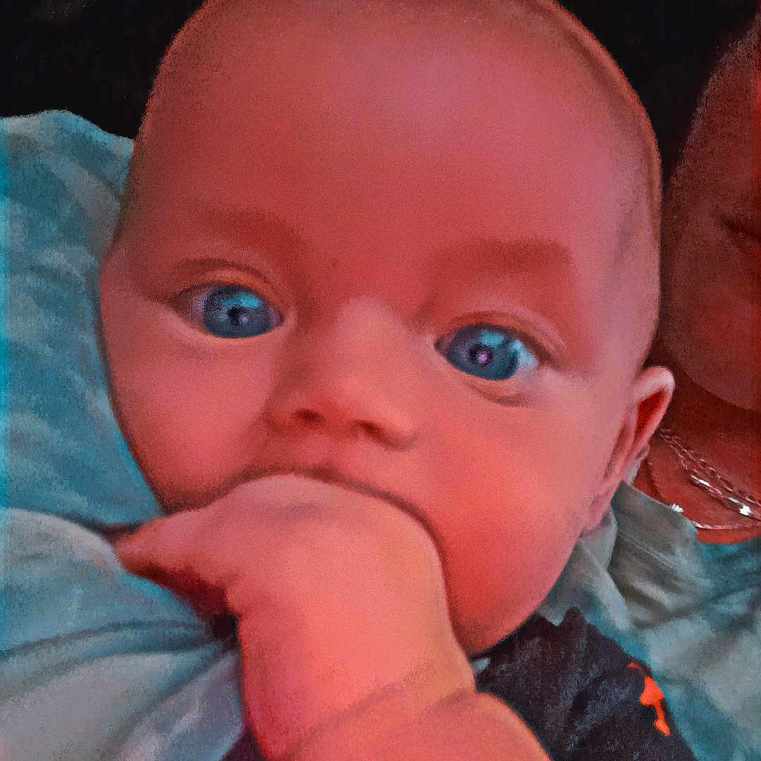 Waylon joined the competition — help win amazing prizes! accessories, baby, bodypart, bracelet, clothing, earring, face, finger, glove, hand, happy, hat, head, jewelry, newborn, person, photography, portrait, selfie, toy