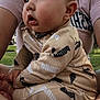 Vaylen-Stone joined the competition — help win amazing prizes! baby, casual, child, clothing, curious, cute, daylight, face, grass, head, human, lap, nature, outdoor, person, puma, short_hair, sitting, skin, tree