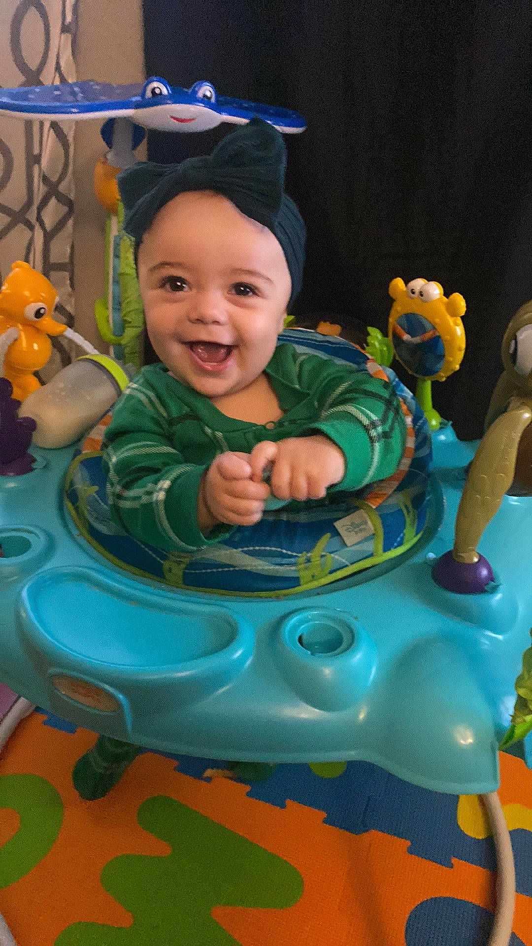 Violette joined the competition — help win amazing prizes! amusement_ride, baby, baby_products, baby_toys, blue, child, event, fictional_character, fun, happy, hat, head, joy, leisure, person, play, recreation, smile, toddler, toy