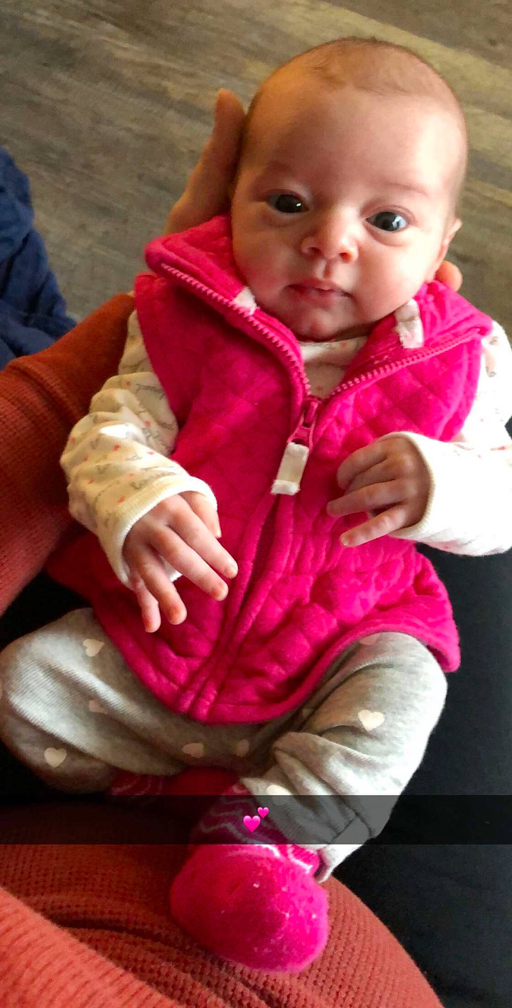 Eliza is registered to the contest to win money with this photo: child, girl, infant, magenta, person, pink, play, product, sitting, toddler