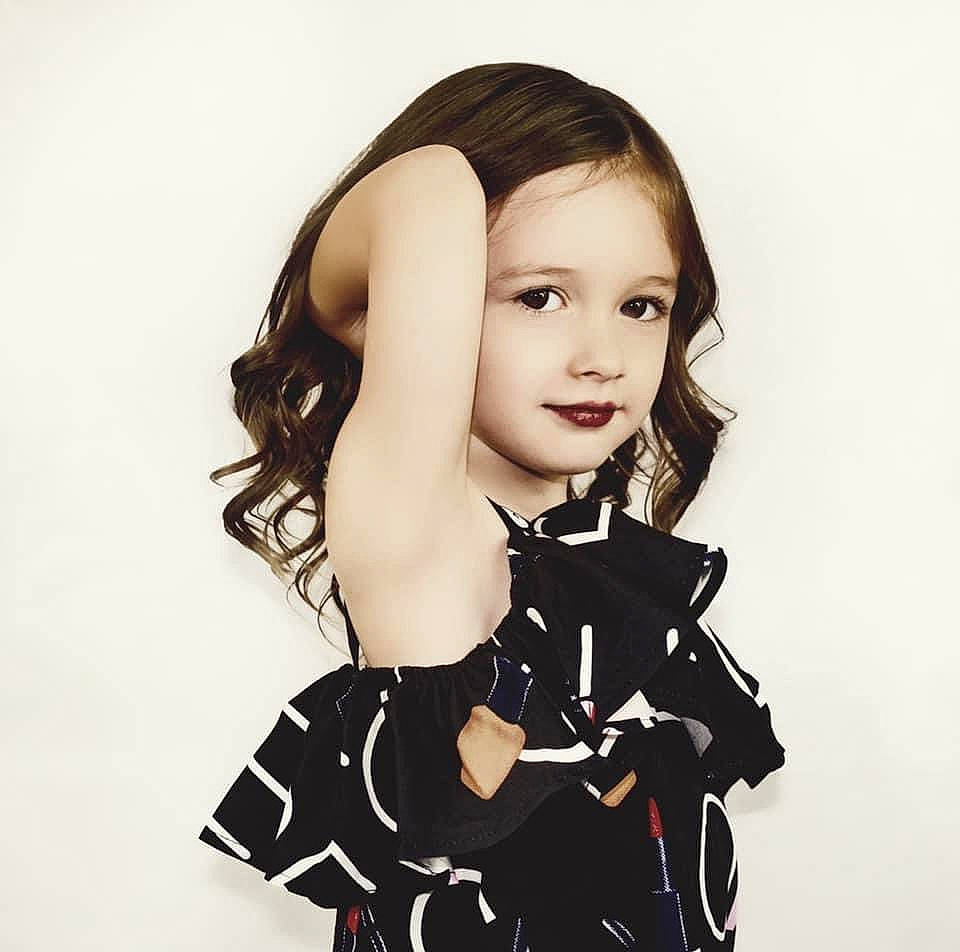 Zoey joined the competition — help win amazing prizes! black_hair, brown_hair, collar, day_dress, eyelash, fashion_accessory, fashion_design, fashion_model, flash_photography, gesture, happy, jaw, layered_hair, lip, long_hair, neck, pattern, person, sleeve, smile