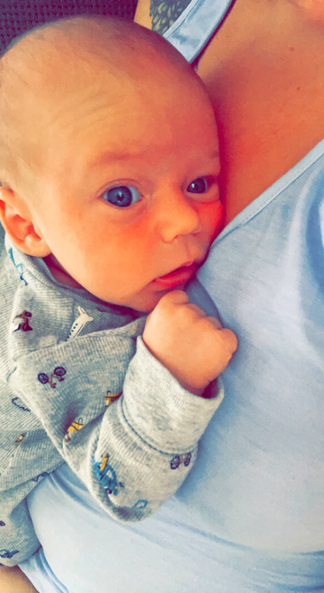 Clyde joined the competition — help win amazing prizes! baby, baby_toddler_clothing, cheek, comfort, elbow, eye, eyelash, finger, gesture, hand, happy, iris, lip, mouth, neck, nose, person, skin, sleeve, thumb