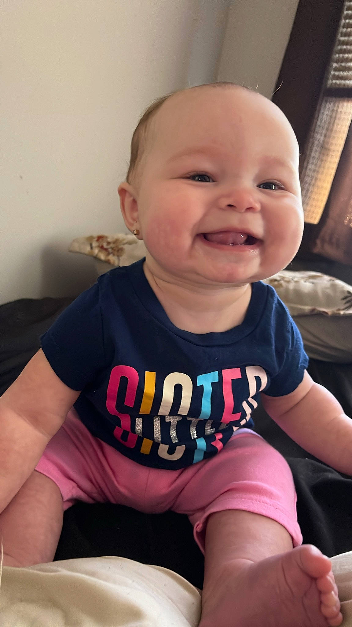 Noelle Alya joined the competition — help win amazing prizes! arm, baby_toddler_clothing, cheek, chin, clothing, eye, facial_expression, hairstyle, head, human, joy, leg, lip, mouth, muscle, neck, nose, person, shoulder, skin