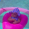 Naziya joined the competition — help win amazing prizes! baby, infant, float, inflatable, pool, water, sunhat, swimsuit, pink, blue, relaxing, summer, child, outdoor, shade, babyfloat, resting, cute, vacation, leisure