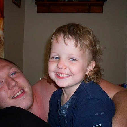 Brennan is registered to the contest to win money with this photo: cheek, child, chin, eye, face, facial_expression, family, fun, happy, head, iris, joy, laugh, nose, people, person, sibling, skin, smile, toddler
