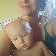 Braven Lane Baker joined the competition — help win amazing prizes! woman, baby, indoor, selfie, smile, face, skin, hair, person, child, parent, holding, portrait, casual, natural_light, expression, closeup, head, shoulder, candid