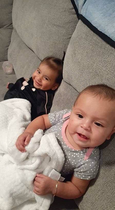 Selena joined the competition — help win amazing prizes! baby, cheek, comfort, eyebrow, facial_expression, finger, gesture, hand, happy, human, joy, mammal, nose, person, photograph, product, skin, sleeve, smile, textile