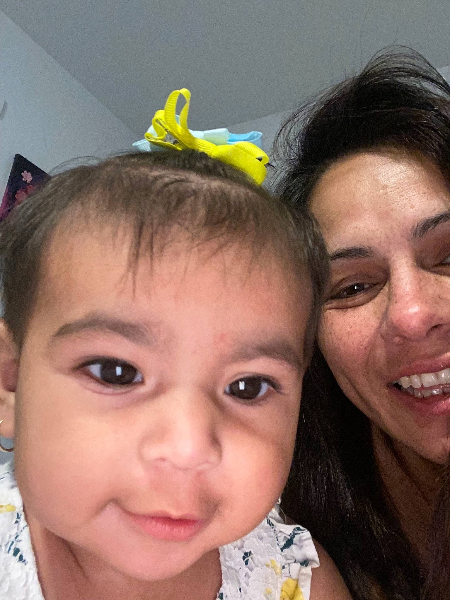 Selena joined the competition — help win amazing prizes! cheek, child, ear, event, eyebrow, eyelash, fashion_accessory, forehead, fun, hair_accessory, happy, headgear, iris, joy, lip, mouth, nose, person, selfie, skin