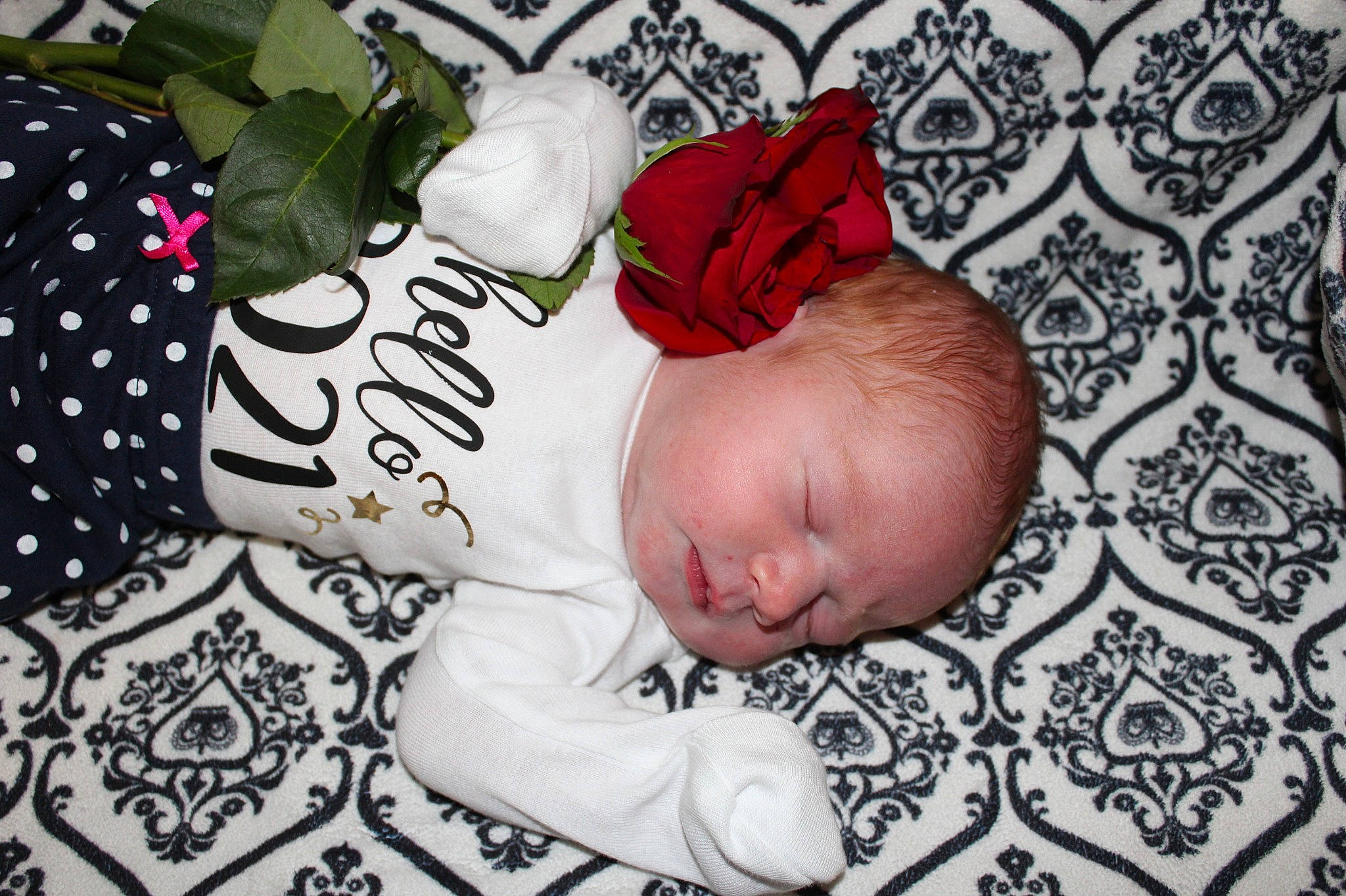 Krystal joined the competition — help win amazing prizes! baby, baby_toddler_clothing, child, comfort, facial_expression, flooring, font, happy, leaf, linens, mammal, pattern, people, person, photograph, plant, product, textile, toddler, vertebrate