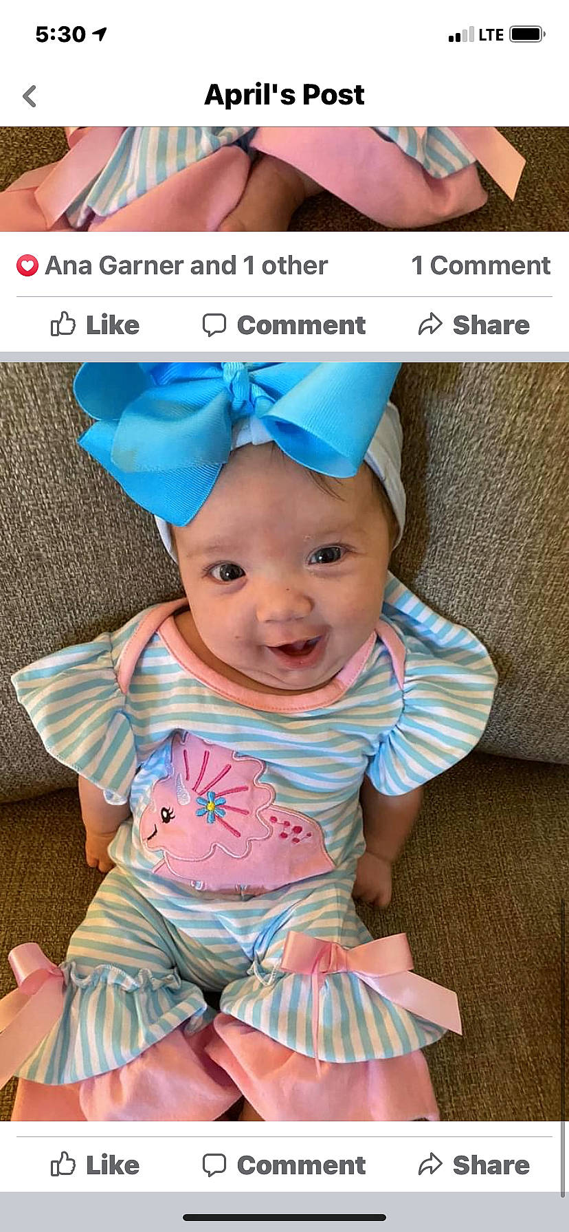 Jenifer Stewart is registered to the contest to win money with this photo: aqua, baby, baby_toddler_clothing, blue, cap, child, cool, costume_hat, eye, font, happy, head, headgear, headwear, person, pink, product, sleeve, smile, textile