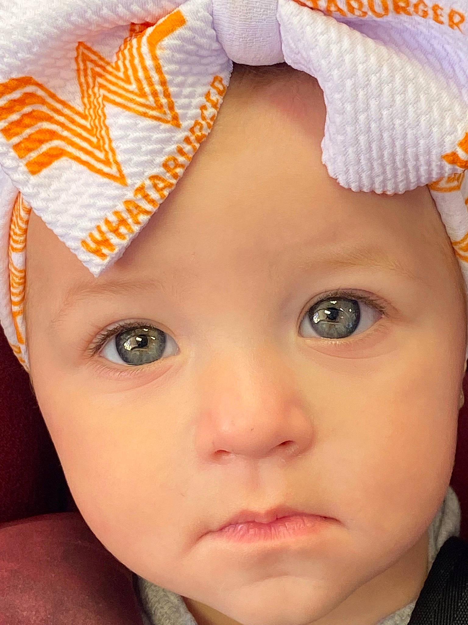 Marceline joined the competition — help win amazing prizes! baby, cap, cheek, chin, ear, eye, eyebrow, eyelash, forehead, hairstyle, headgear, headwear, human, iris, lip, neck, nose, organ, person, pink