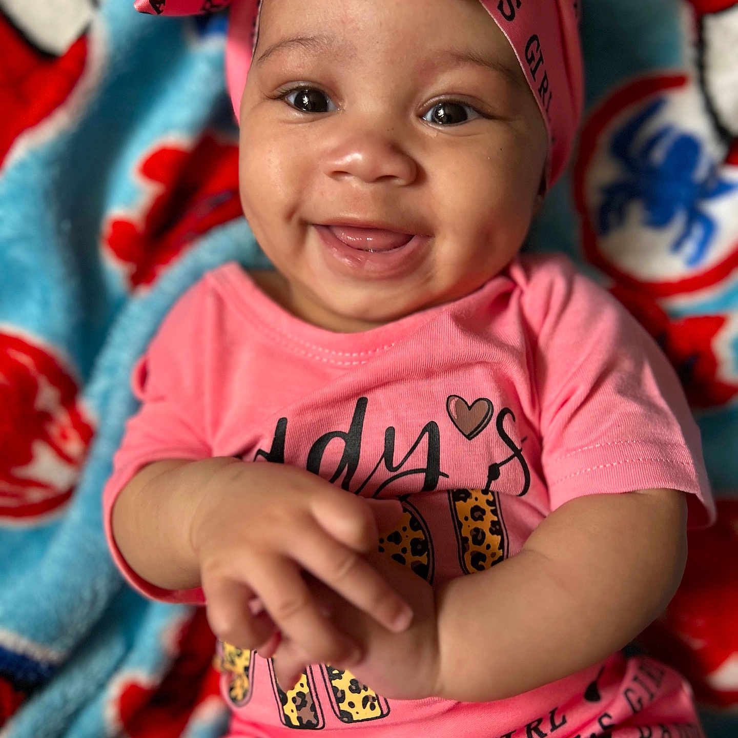 Freedom joined the competition — help win amazing prizes! accessories, applique, baby, babylaughing, bandana, bracelet, cap, clothing, face, happy, hat, head, headband, laughing, pattern, person, photography, portrait, smile, t_shirt