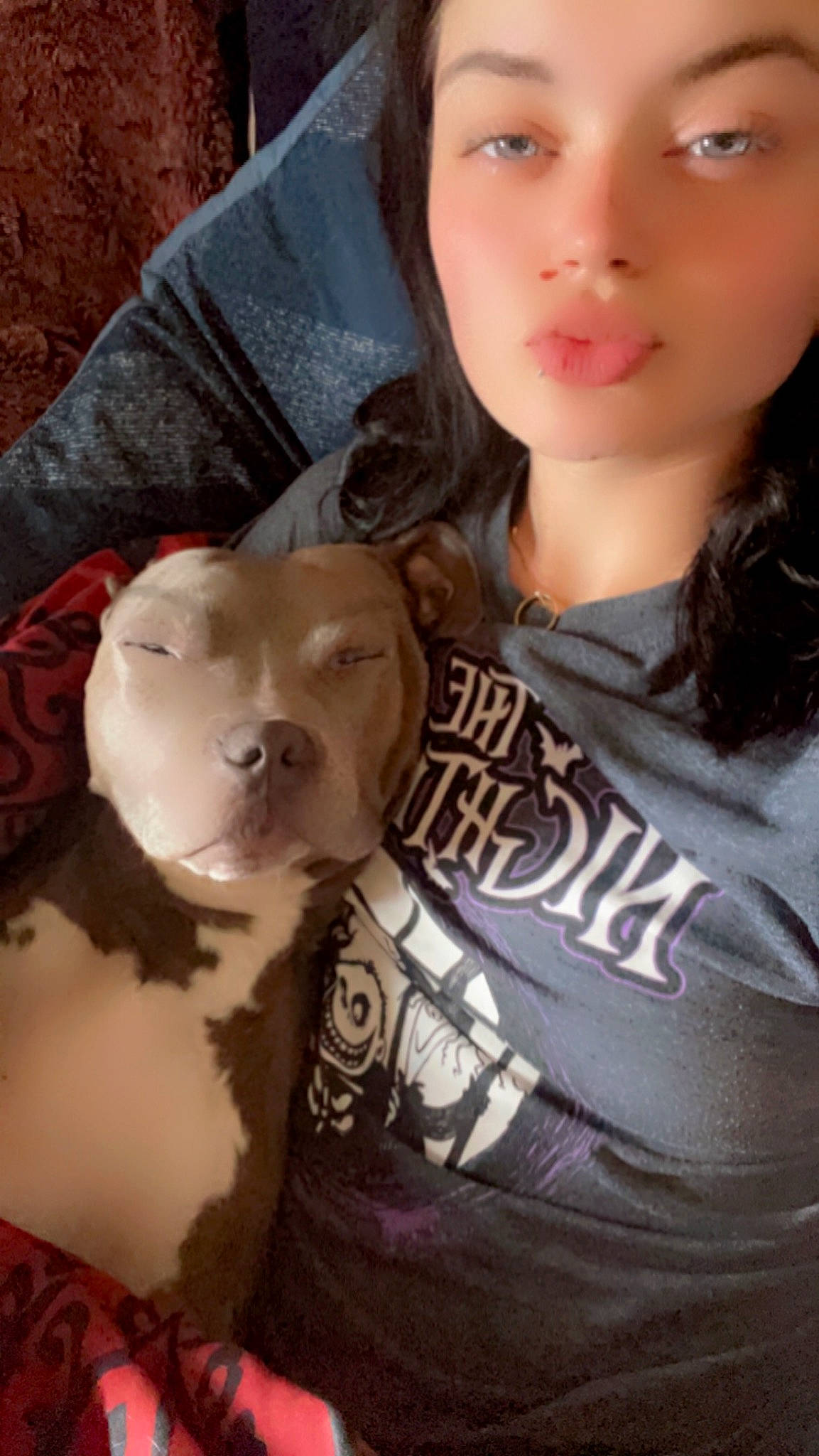 Mamas joined the competition — help win amazing prizes! brown_hair, canidae, carnivore, companion_dog, dog, dog_breed, dog_clothes, eyelash, eyewear, fawn, fur, pattern, puppy_love, selfie, sleeve, snout, sporting_group, t_shirt, toy_dog, working_animal