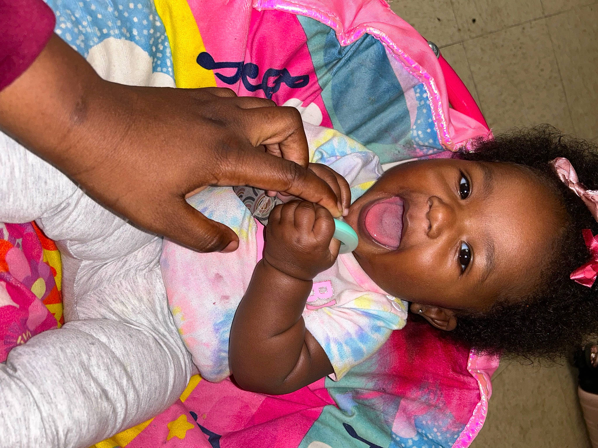 Bria joined the competition — help win amazing prizes! cheek, ear, eyebrow, eyelash, finger, gesture, hairstyle, hand, happy, iris, lip, mouth, nail, nose, person, pink, product, skin, smile, textile