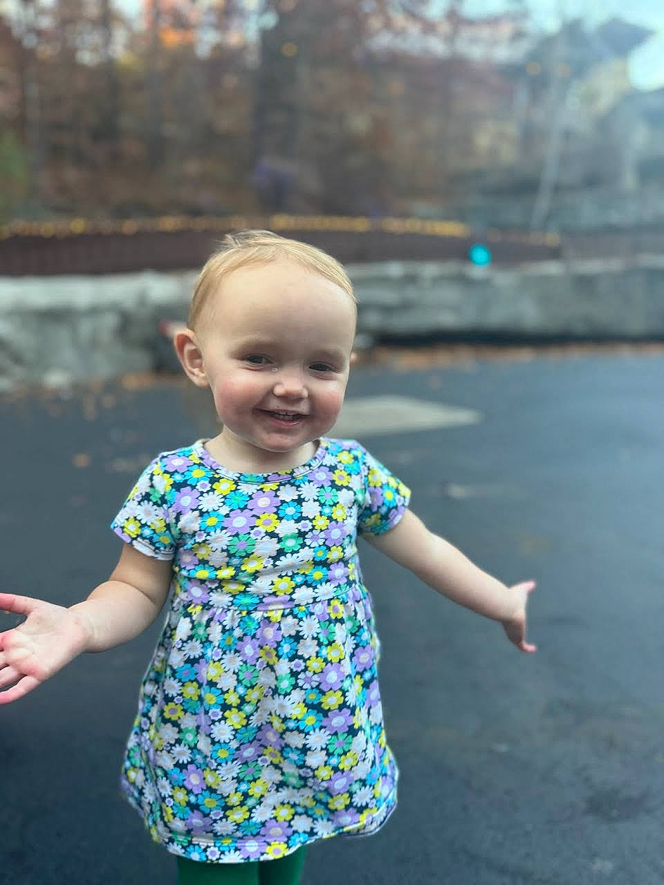 Bethany joined the competition — help win amazing prizes! asphalt, baby, baby_toddler_clothing, beauty, child, electric_blue, fun, grass, happy, joy, leaf, leisure, people_in_nature, person, plant, sleeve, smile, standing, summer, t_shirt