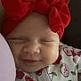 Layla is registered to the contest to win money with this photo: baby, babylaughing, bonnet, clothing, crying, cushion, face, happy, hat, head, homedecor, newborn, person, photography, portrait, sad, scarf, smile