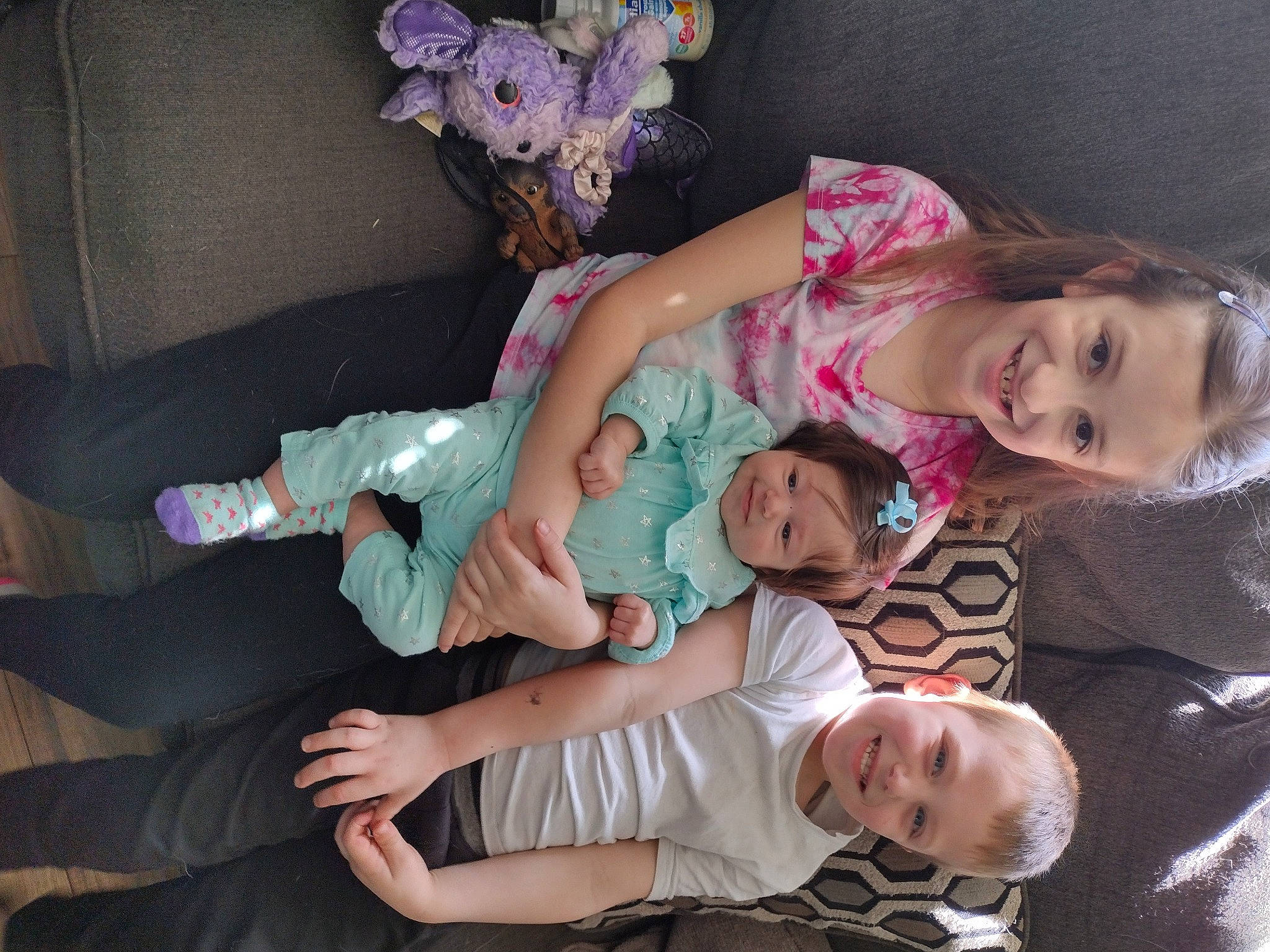 Giada joined the competition — help win amazing prizes! baby, baby_toddler_clothing, child, comfort, event, fun, happy, human_leg, joy, lap, leg, person, pink, room, sitting, smile, sock, thigh, toddler, toy