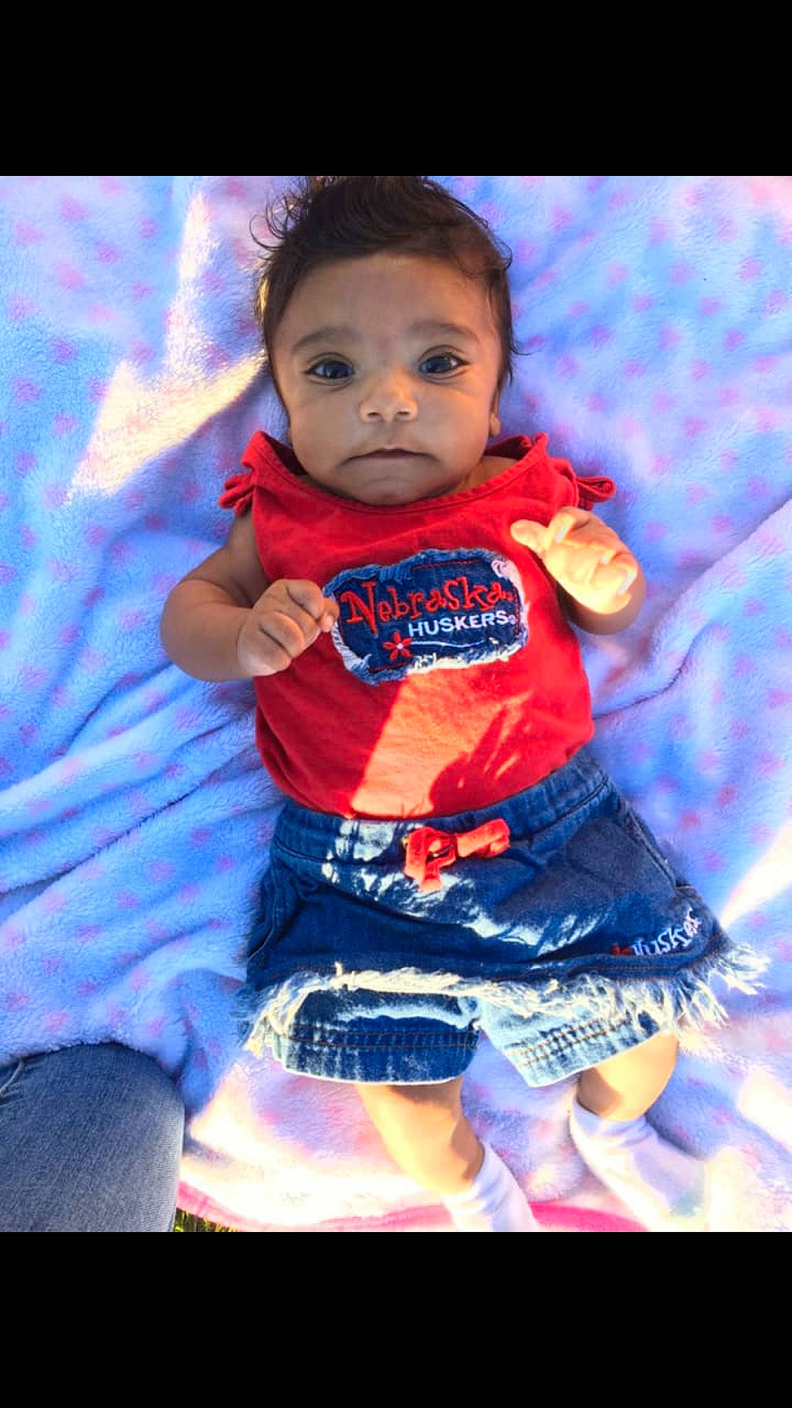 Lyiah joined the competition — help win amazing prizes! baby, cheek, child, person, smile, toddler