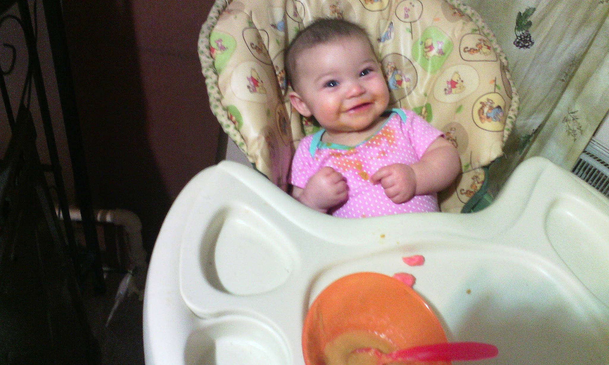 Keira joined the competition — help win amazing prizes! baby, baby_food, baby_products, bathing, beauty, birth, child, daughter, person, pink, play, product, sitting, skin, smile, toddler