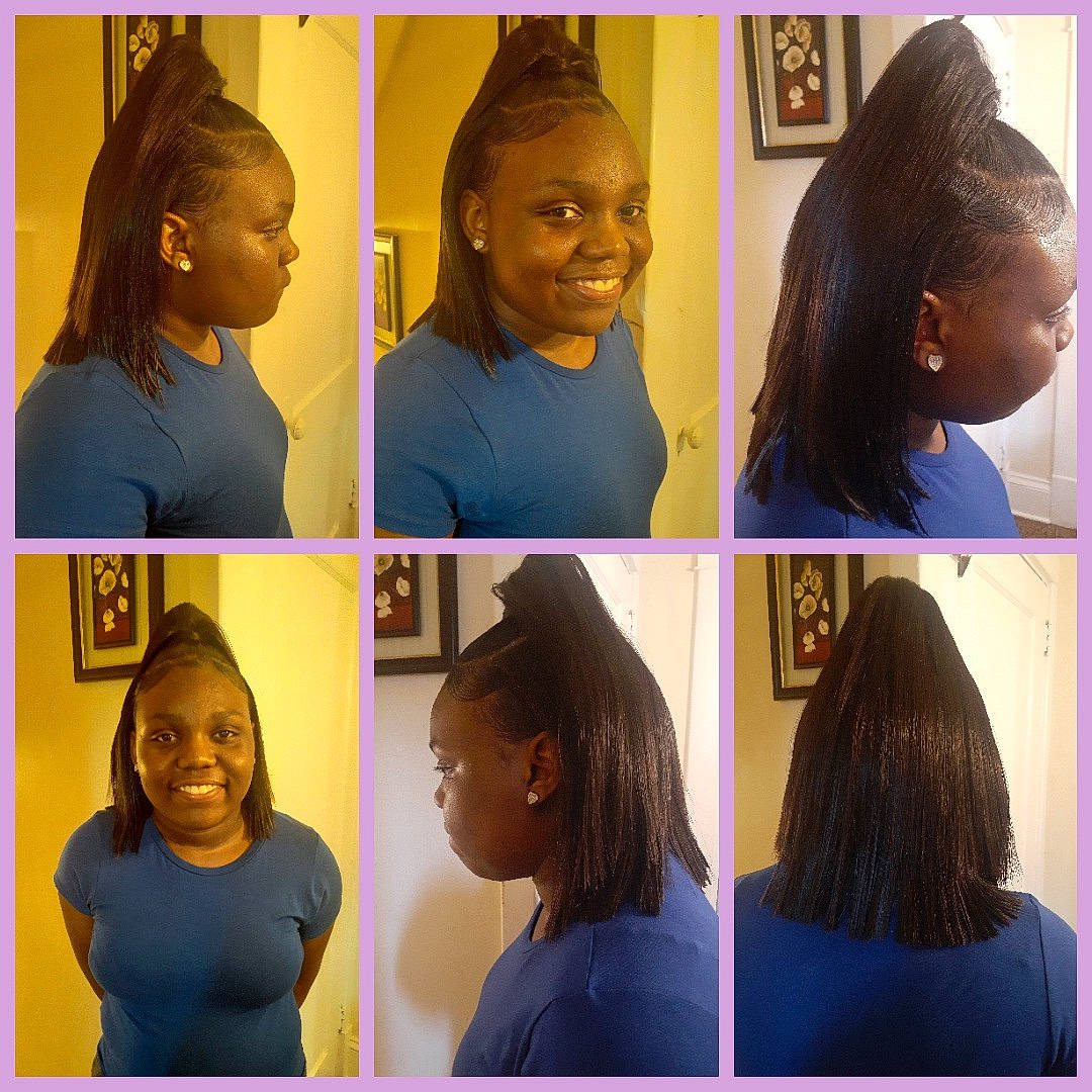 Cianna joined the competition — help win amazing prizes! artificial_hair_integrations, black_hair, bob_cut, chin, face, forehead, hair, hair_accessory, hair_coloring, hairstyle, joy, lace_wig, long_hair, makeover, neck, person, step_cutting