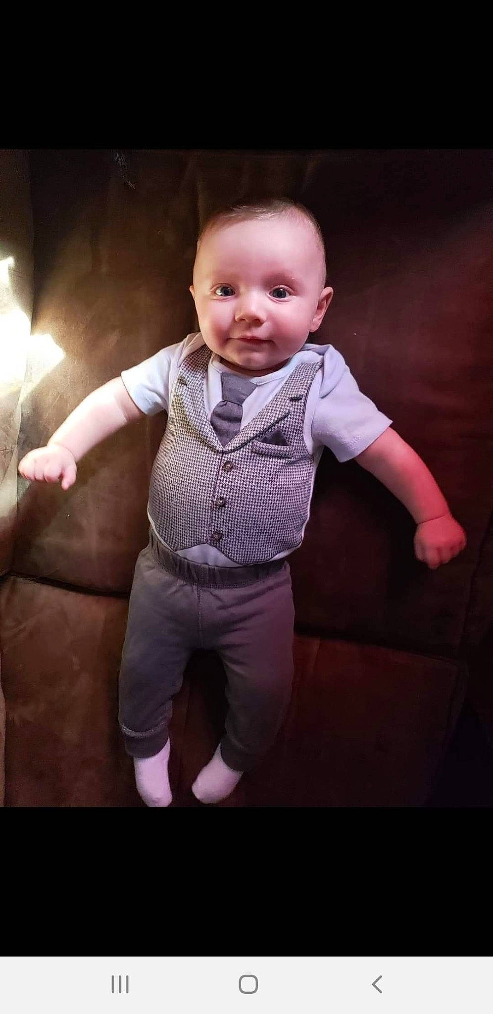 Keith is registered to the contest to win money with this photo: baby, cheek, child, child_model, cool, eye, flash_photography, fun, human, nose, people, person, photography, pink, portrait, product, sitting, skin, smile, standing