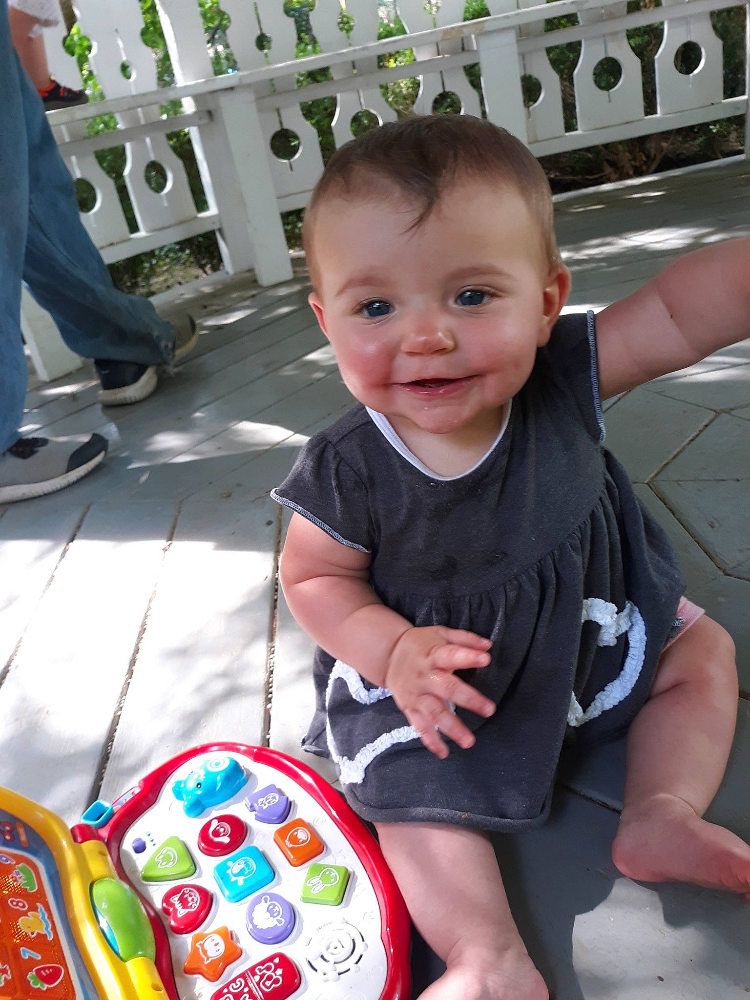 Kyah is registered to the contest to win money with this photo: baby, baby_products, baby_toddler_clothing, child, joy, person, play, product, toddler