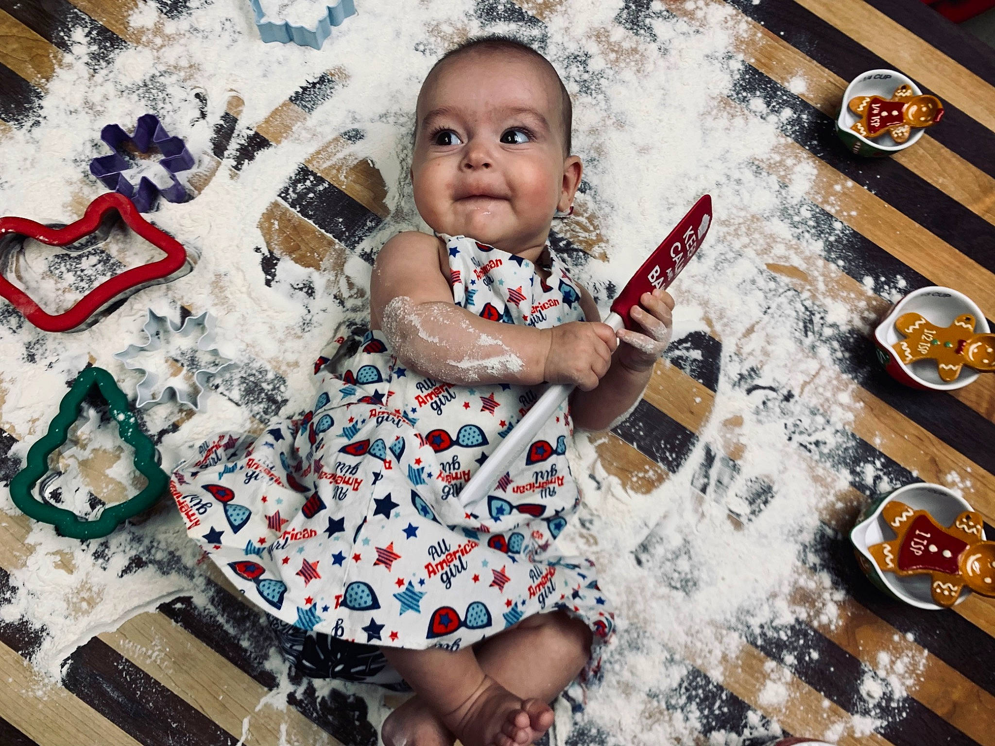 Marilyn joined the competition — help win amazing prizes! baby, baby_toddler_clothing, child, comfort_food, cooking, dress, event, flash_photography, food, fun, hairstyle, happy, holiday, pattern, person, plate, recipe, sitting, smile, tableware