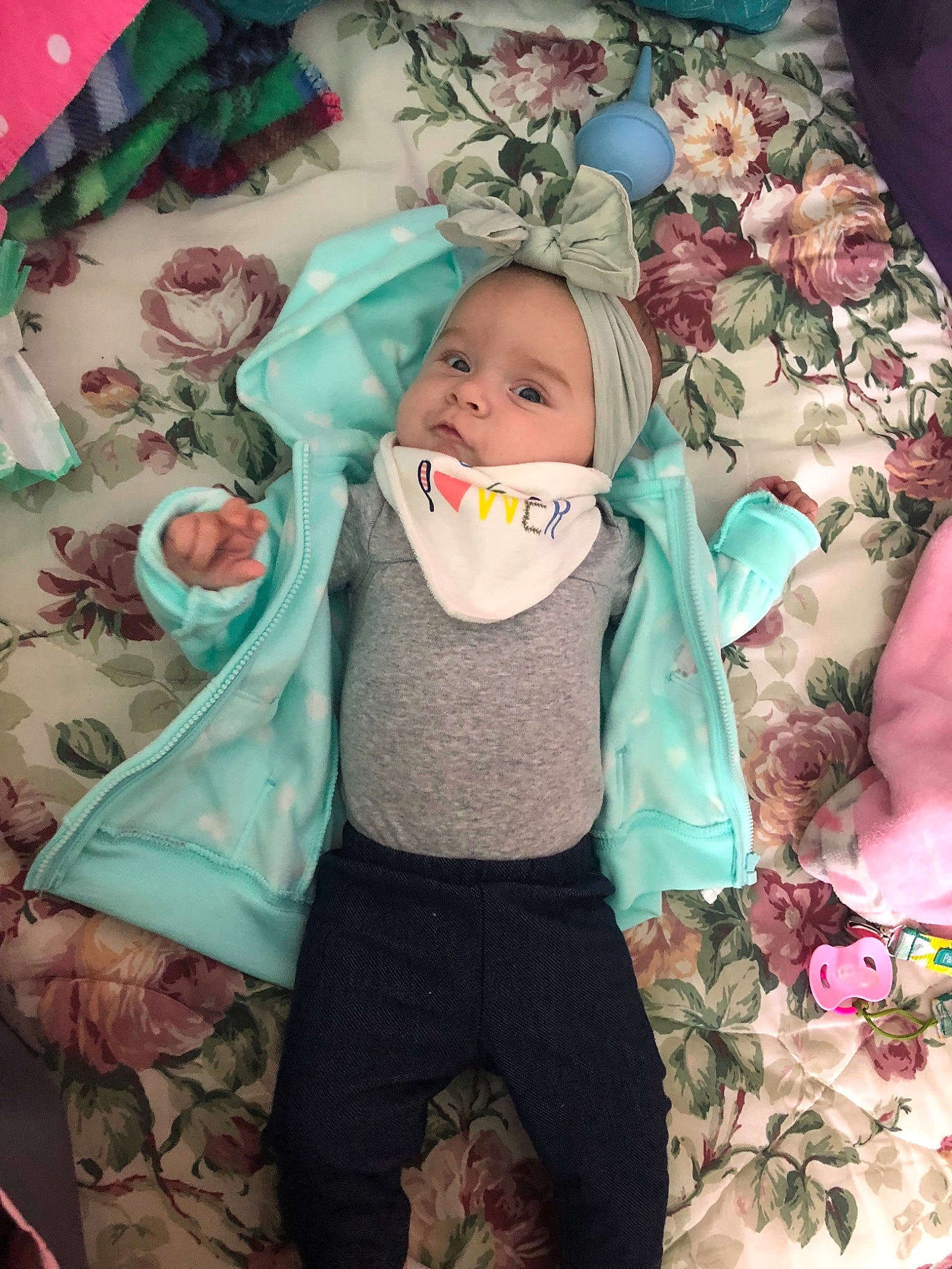 Nevaeh is registered to the contest to win money with this photo: baby, baby_products, cheek, child, pattern, person, product, skin, toddler