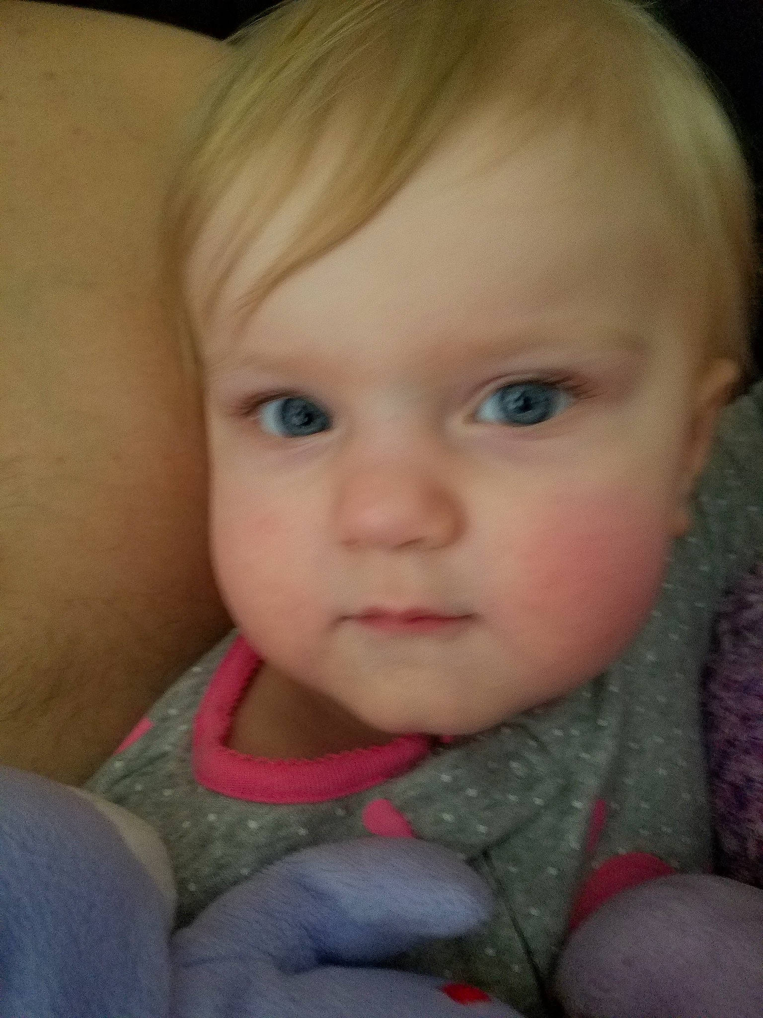 Marnie joined the competition — help win amazing prizes! baby, beauty, blond, cheek, child, chin, close_up, eye, eyebrow, face, forehead, hair, head, iris, lip, mouth, nose, person, pink, skin