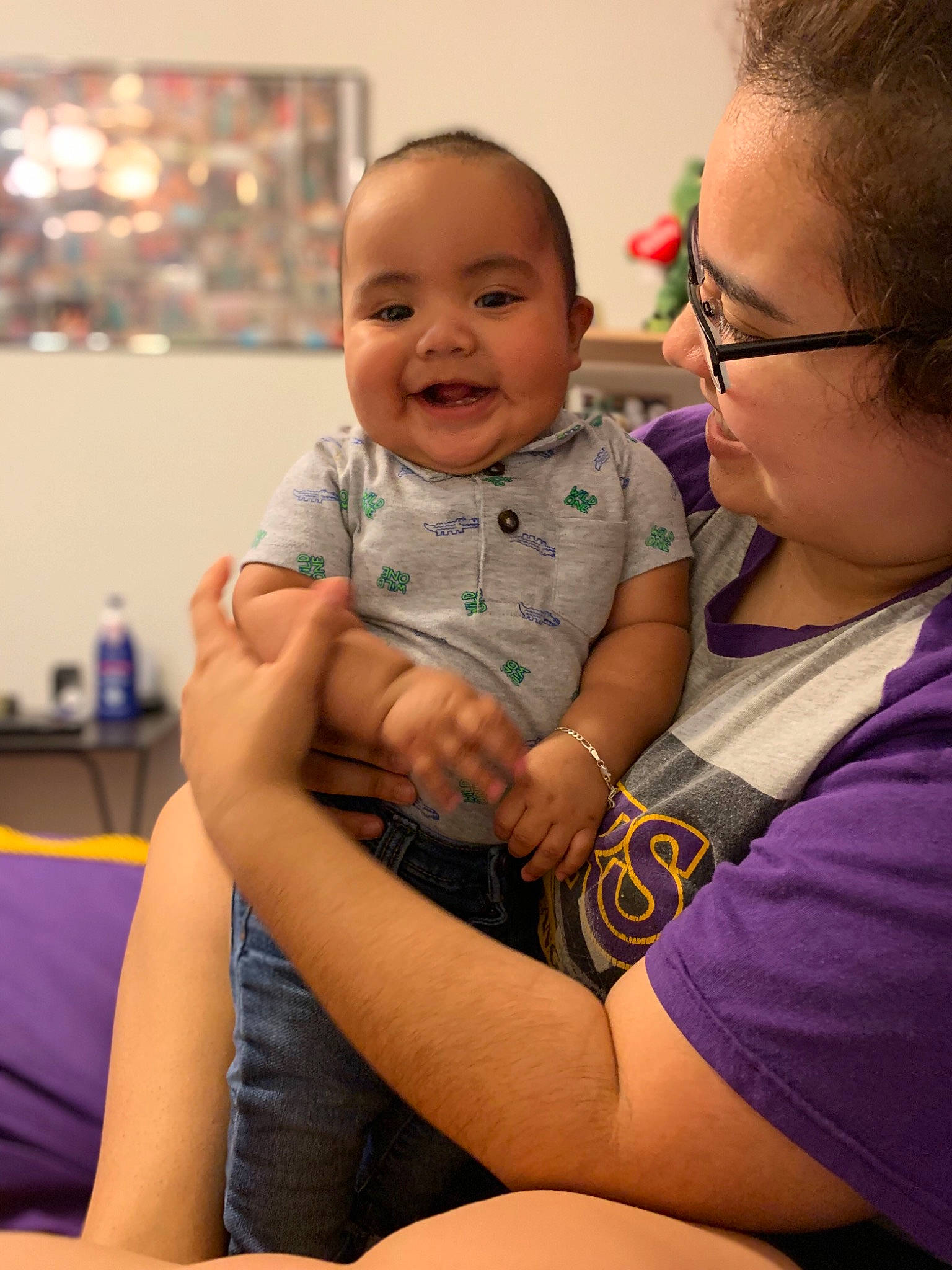 Noah joined the competition — help win amazing prizes! arm, baby, birth, child, daughter, ear, finger, hand, mother, person, sitting, skin, smile, toddler