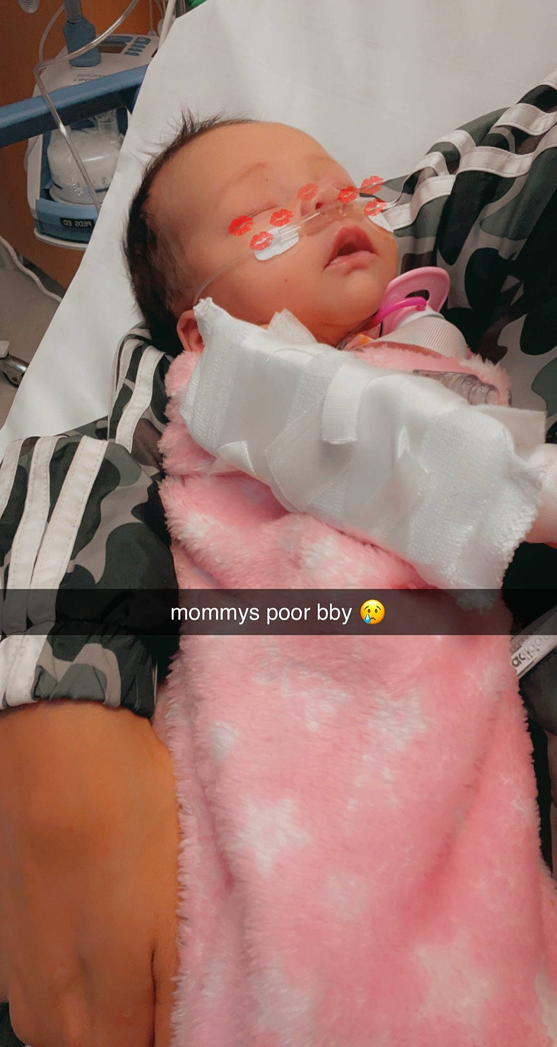 Kiara joined the competition — help win amazing prizes! baby, baby_products, baby_safety, baby_sleeping, baby_toddler_clothing, cheek, chest, child, comfort, eyelash, facial_expression, finger, human_body, mouth, nail, person, pink, skin, thumb, toddler